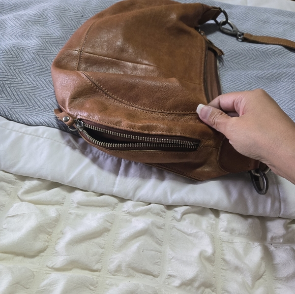 Latico Brown Leather Crossbody Bag - Picture 10 of 15